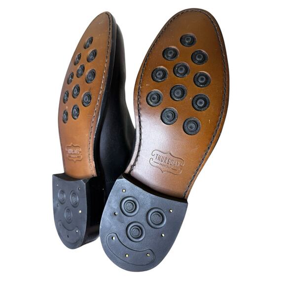 NEW Thursday Boots Cavalier Chelsea Boots Black Leather Men’s Size 8.5 - Picture 9 of 10